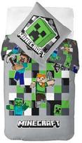 Minecraft pilkas patalynės komplektas 140√π200cm, 70√π90cm