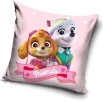 Pagalvės užvalkalas „Paw Patrol Girl Friends“ 40x40 cm, aksominis