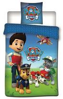 „Paw Patrol“ patalynės komplektas 140–200 cm, 63–63 cm mikropluošto