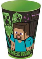 Minecraft plastikinis puodelis, 430 ml