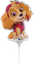 Paw Patrol Skye mini folijos balionas 35 cm (WP)