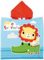 Fisher-Price paplūdimio rankšluostis pončas 55x110 cm