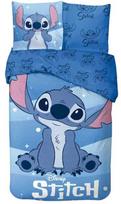Disney Lilo ir Stitch Žvaigždėtos nakties patalynės komplektas 140–200 cm, 65 x 65 cm