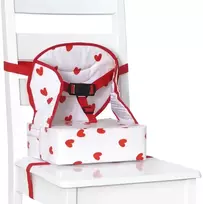 Babytolove Easy UP paaukštinimo kėdutė – širdelės