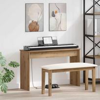 Klaviatūros stovas Amatininkų ąžuolas 100 x 32 x 64 cm