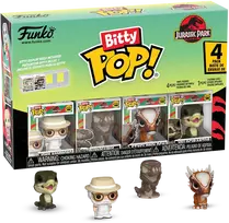 FUNKO Bitty POP! Figūrėlių rinkinys: Jurassic Park, ~2.3 cm (4 vnt.)