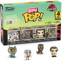FUNKO Bitty POP! Figūrėlių rinkinys: Jurassic Park, ~2.3 cm (4 vnt.)