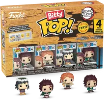 FUNKO Bitty POP! Figūrėlių rinkinys: Demon Slayer, ~2.3 cm (4 vnt.)