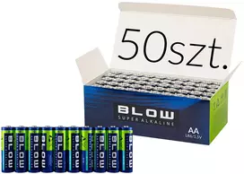 82-652# Super šarminės AA LR6 baterijos, 50 vnt.
