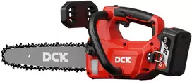 Akumuliatorinis bešepetėlinis grandininis pjūklas 30 cm, 20V, KDCS20122FK, DCK (2x5,0Ah akumuliatorius, įkroviklis)