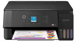 Daugiafunkcis rašalinis spausdintuvas Epson EcoTank L3361, A4, spalvotas, Wi-Fi, Wi-Fi Direct, AirPrint, LCD ekranas, juodas | C11CL63419