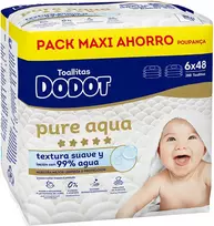 DODOT PURE TOTAL CARE 99% water wet wipes 288 units