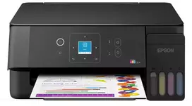 Daugiafunkcis rašalinis spausdintuvas Epson EcoTank L3362, A4, spalvotas, Wi-Fi, Wi-Fi Direct, AirPrint, LCD ekranas, juodas | C11CL63421