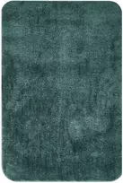 Beliani Vonios kilimėlis URLANA tamsiai žalias 60 x 90 cm mikropluoštas