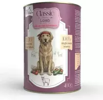 SYTA MICHA Classic Mono ėriena su cukinija - šlapias šunų maistas - 400g