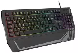 Natec Klaviatūra žaidimams GENESIS RHOD 350 RGB ES su pašvietimu Žaidimams