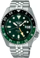 Laikrodis SEIKO 5 SPORTS AUTOMATIC GMT - FOREST Žalias SSK035K1