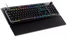 CORSAIR SKIFF 100 Klaviatūra žaidimams, 10-Zone RGB, IP53 Splash Protection - Juodas
