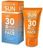 Helenvita Sun UVA & UVB Protection Before Sun Exposure kremas veidui SPF 30, 50 ml