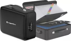 Protective Hard‑Shell Case w/ Organizer inSPORTline Dorcuba 37 x 27.5 x 13.5 cm