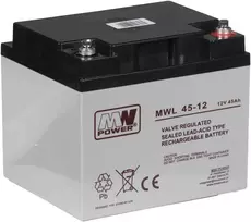 Mw Power AKUMULIATORIUS 12V/45AH-MWL