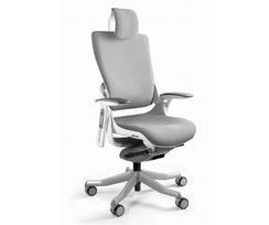 UNIQUE Wau 2 BL416 office chair, snowy/white fabric | W-709-W-BL416 | 5908242405520