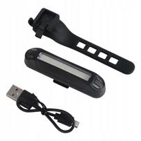 Led dviračio galinis žibintas, atsparus vandeniui, Usb - Galingas