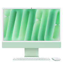 Apple iMac 24" (2024), M4 10C/10C, ​​16GB, 512GB, SWE, green - Kompiuteris