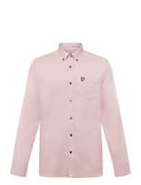 Lyle & Scott - Plain Flannel Shirt - Laisvalaiko marškiniai - Rožinė
