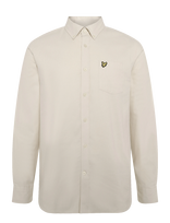 Lyle & Scott - Plain Flannel Shirt - Laisvalaiko marškiniai - Pilka
