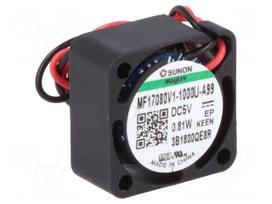 Fan: DC | axial | 5VDC | 17x17x8mm | 1.52m3/h | 21.5dBA | Vapo | 21000rpm