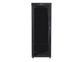 LANBERG FREE STANDING 19" RACK CABINET 42U 800x1000 BLACK GLASS DOOR