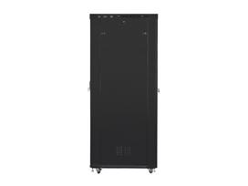 LANBERG FREESTANDING RACK CABINET 19" 47U 800x1200 GLASS DOOR LCD BLACK FF01-8247-12BL