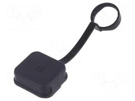 Protection cover | black | IP67,IP69K | 4455 | -25÷120°C