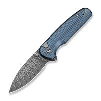 Knife CIVIVI Mini Shakan Damascus Blue