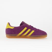 adidas Gazelle Indoor Wmns Rich Mauve/ Bright Yellow/ Gum 37 - Dydis 36 (JS1415 Laisvalaikio batai)