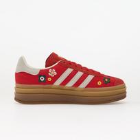 adidas Gazelle Bold Wmns Better Scarlet/ Off White/ Eqtyel - Dydis 38 (IH1921 Laisvalaikio batai)