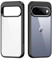Juodas / skaidrus dėklas Google Pixel 11 / 11 Pro telefonui "Dux Ducis Aimo"