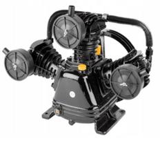 Trijų cilindrų kompresoriaus blokas | 1200 l/min | Ø 90 mm | 38 kg (LX230)