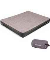 Dvivietis pripučiamas čiužinys inSPORTline Valkon Duo 192x151x22 cm su įmontuota elektrine pompa
