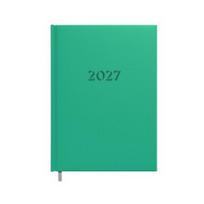Darbo knyga - kalendorius 2027m. A5, smaragdo žalios spalvos