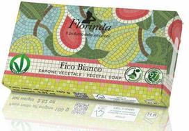 La Dispensa Florinda Mosaico muilas augalinis, rankų darbo, parfumuotas, Baltuju Figu aromato, 100 g