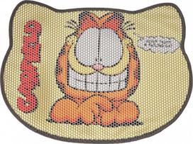 Garfield Dvisluoksnis kilimėlis po kačių tualetu, geltona, 58,5x44cm