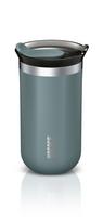 WACACO Octaroma Lungo termo puodelis, 300 ml, melsvas