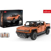 Konstruktorius R/C automobilis 1:10 Hummer EV oranžinis RASTAR