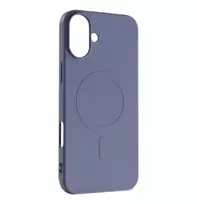 Hurtel Liquid Silicone phone case with MagSafe support for iPhone 16 Pro, blue