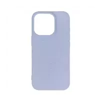 Hurtel Liquid Silicone phone case with MagSafe support for iPhone 16 Pro blue