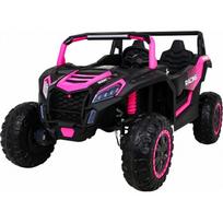 Elektromobilis Buggy ATV Racing 4x4, rožinis