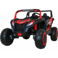 Elektromobilis bagis ATV Racing 4x4, raudonas