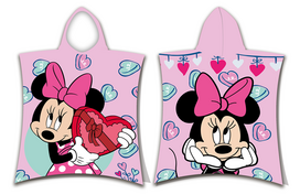 Pink Minnie "Rožinė 03" Vaikiškas rankšluostis-pončas, 50x115 cm